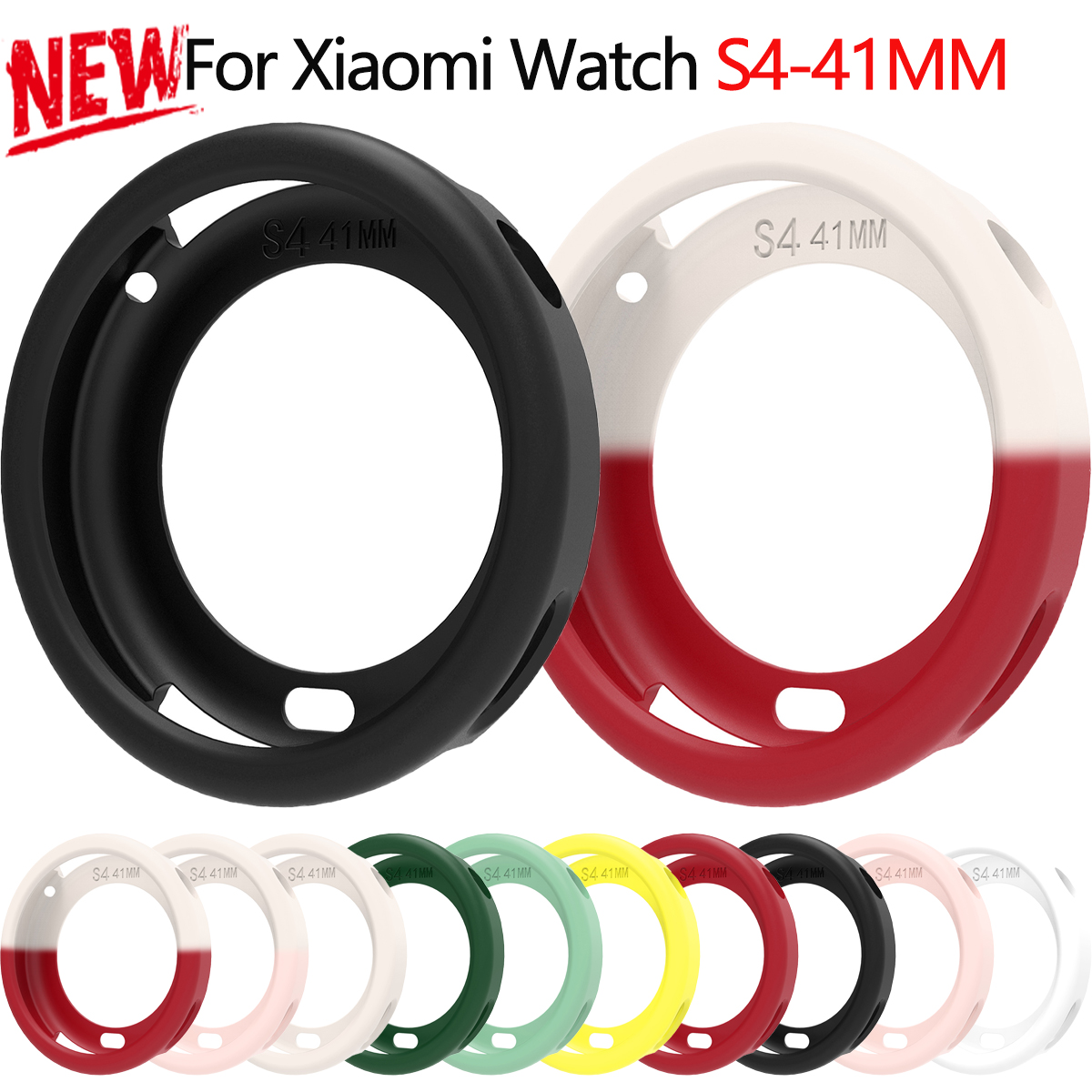 Xiaomi Smartwatch S4 Accessories - New Silicone case for xiaomi watch