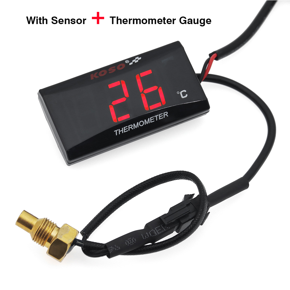Smartwatch Universal - Universal Motorcycle Mini LCD Digital Oil