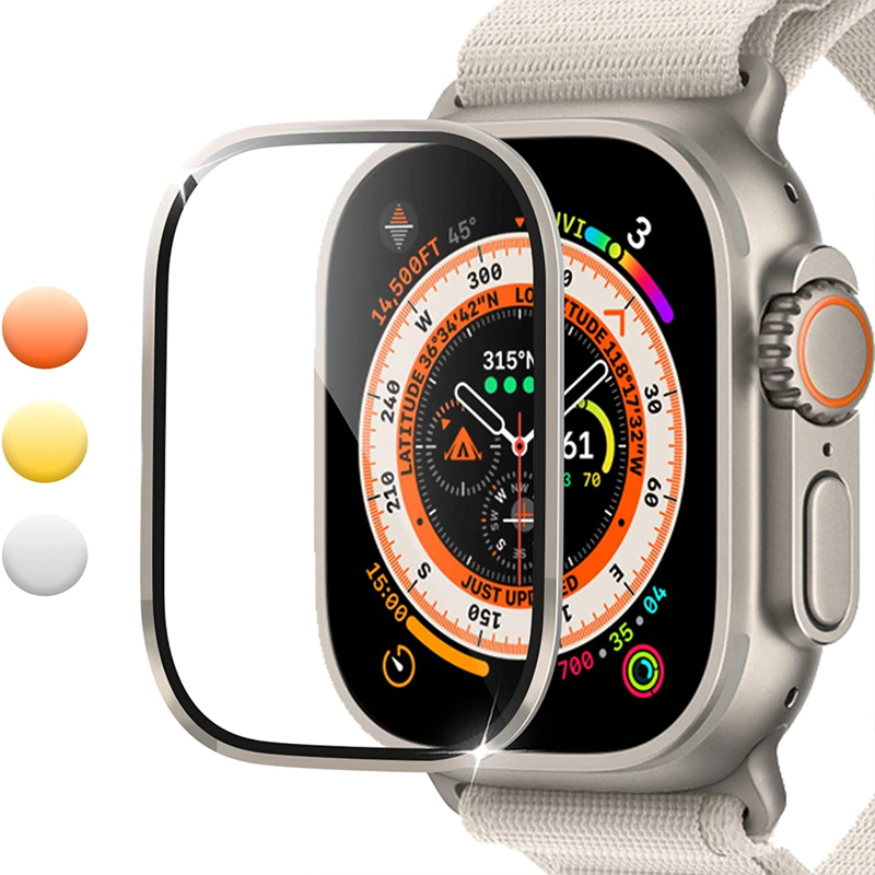Apple Smartwatch Accessories - Tempered Glass for Apple Watch Ultra