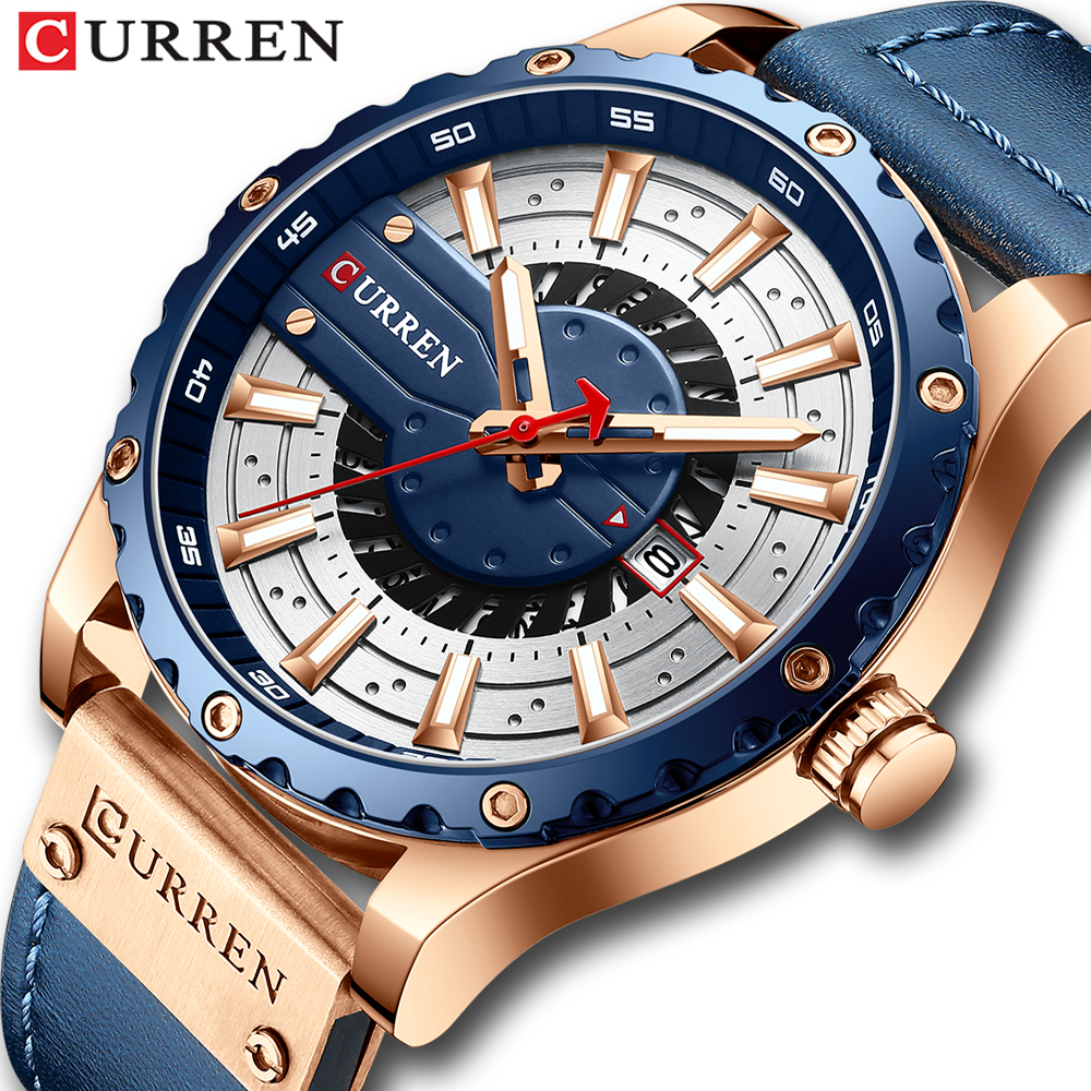 Smartwatch Guess - CURREN Watches Top Brand Fashion Leather