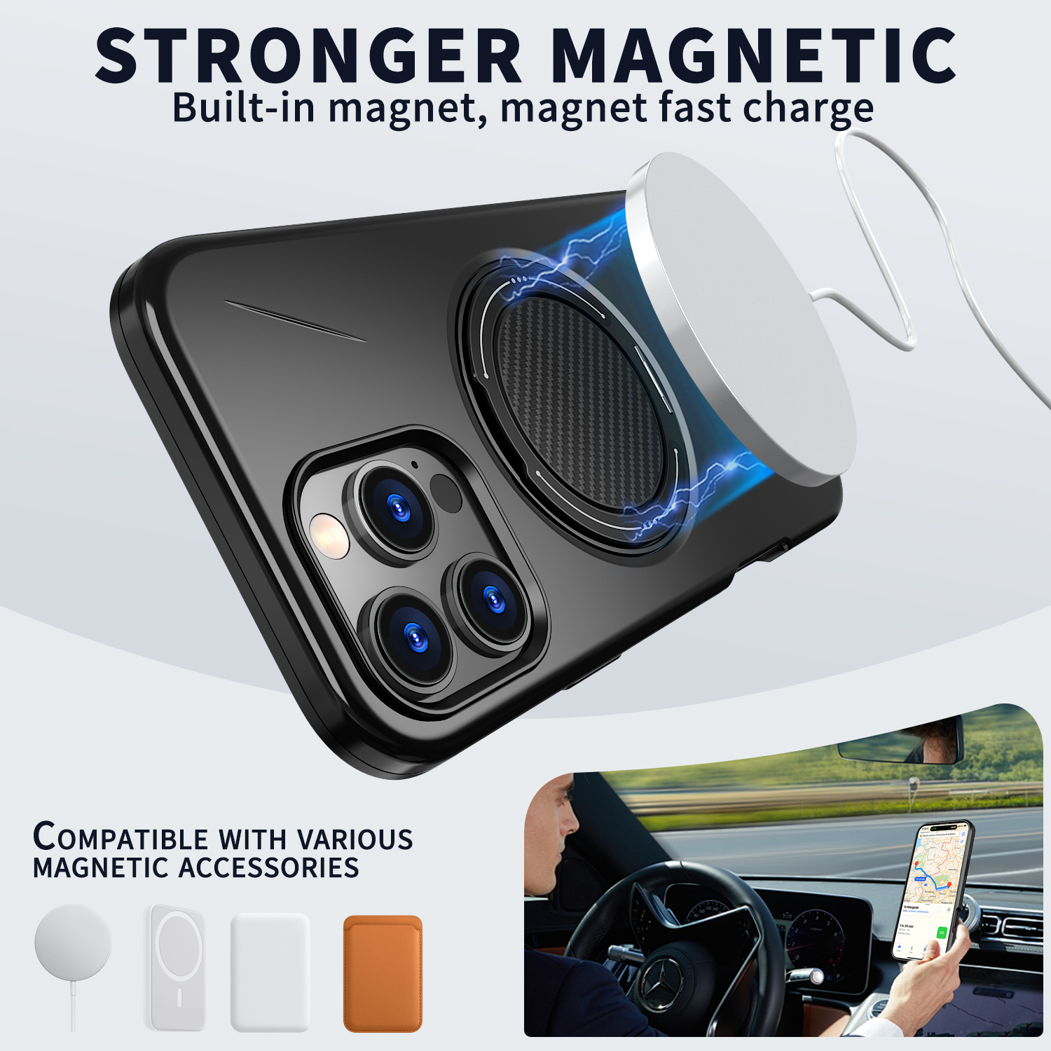 Wireless Charging Strong Magne - đánh giá và giá Magnetic Charging Stand
