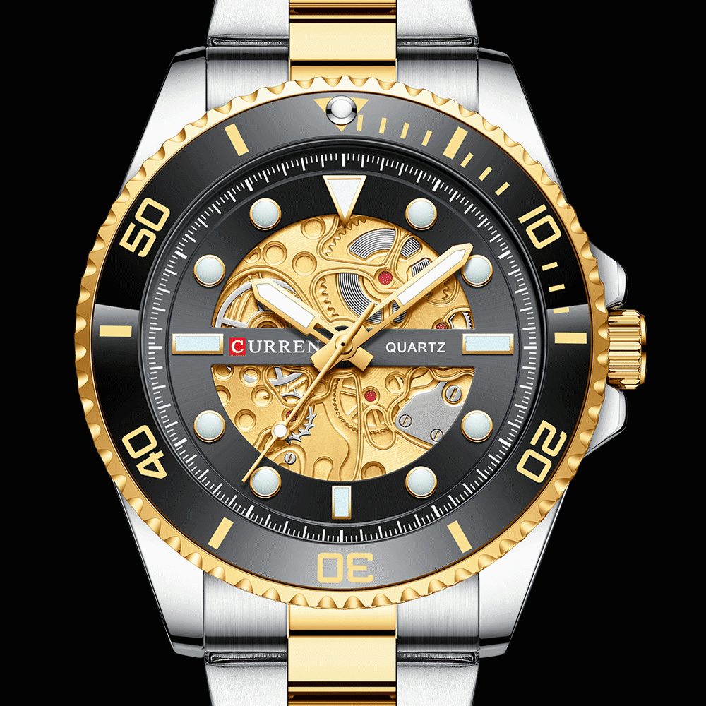CURREN Watches Imitated Mechan - đánh giá và giá Smartwatch Guess