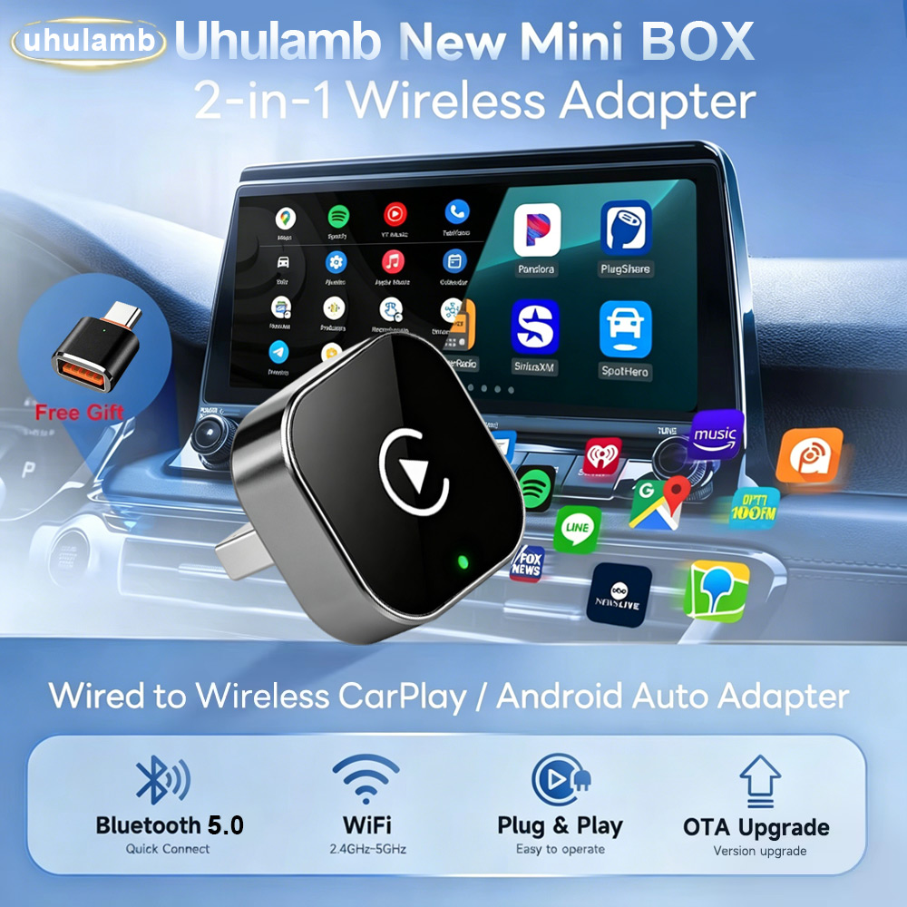 2-in-1 Wireless CarPlay & Andr - đánh giá và giá Smartwatch Universal