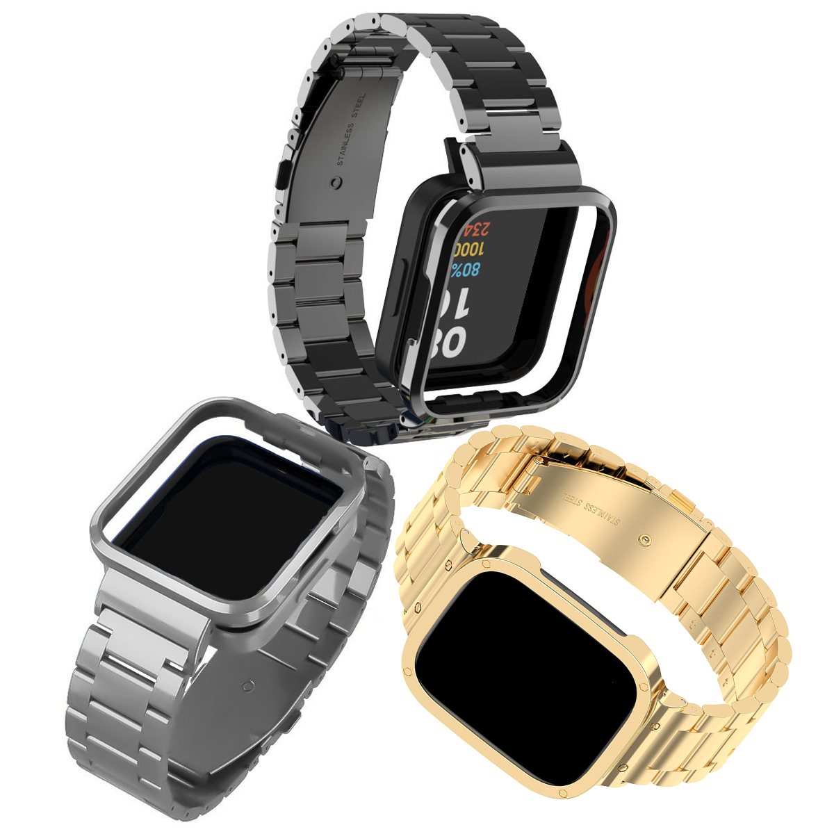 Stainless Steel Strap For Redm - đánh giá và giá Xiaomi Smartwatch Accessories