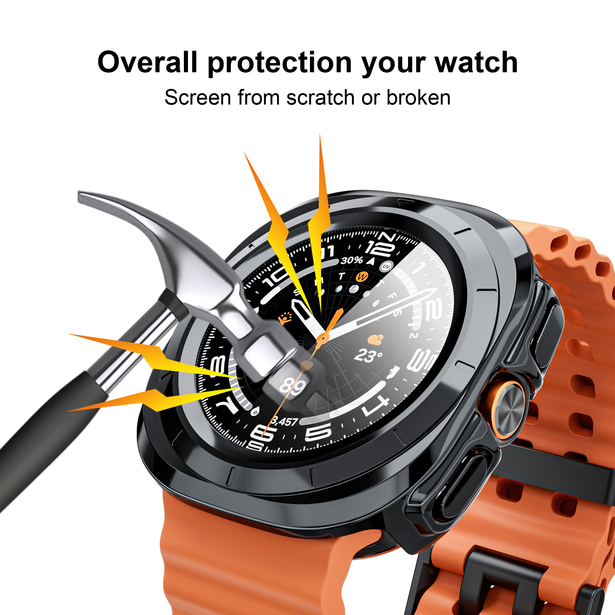 Case for Samsung Galaxy Watch  - đánh giá và giá Samsung Smartwatch Accessories