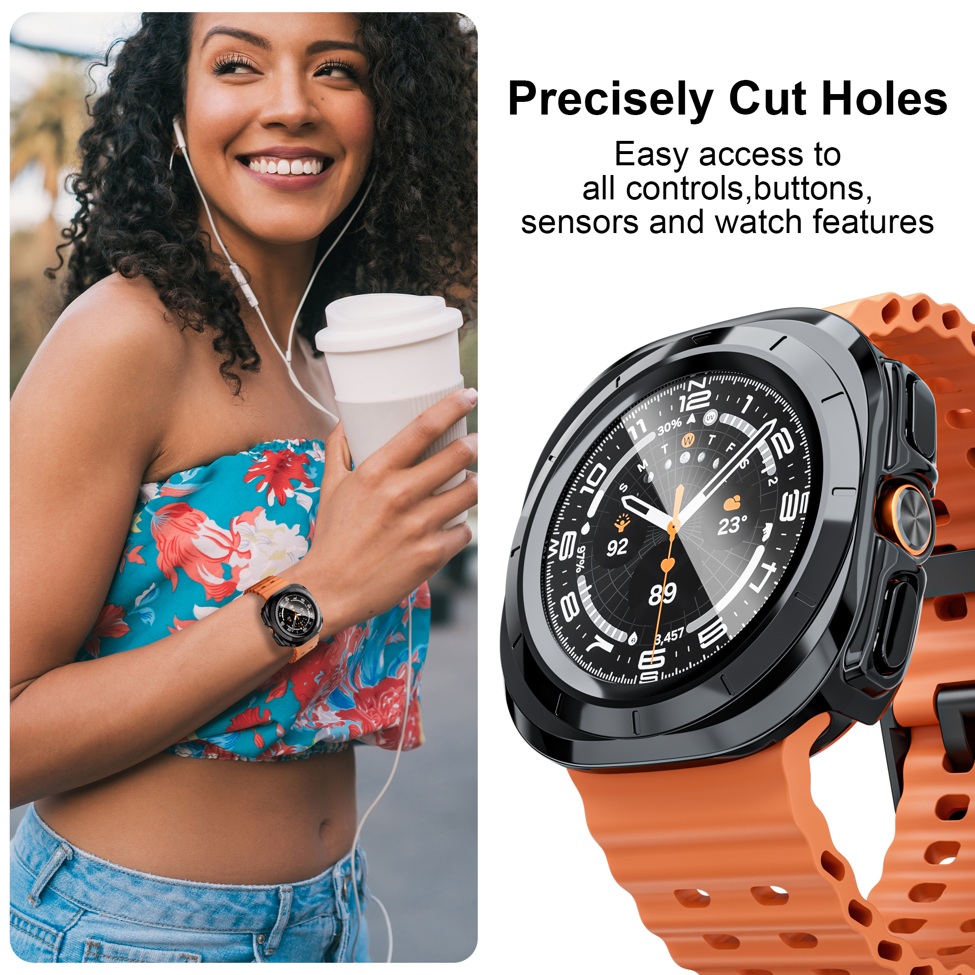 Case for Samsung Galaxy Watch  - đánh giá và giá Samsung Smartwatch Accessories