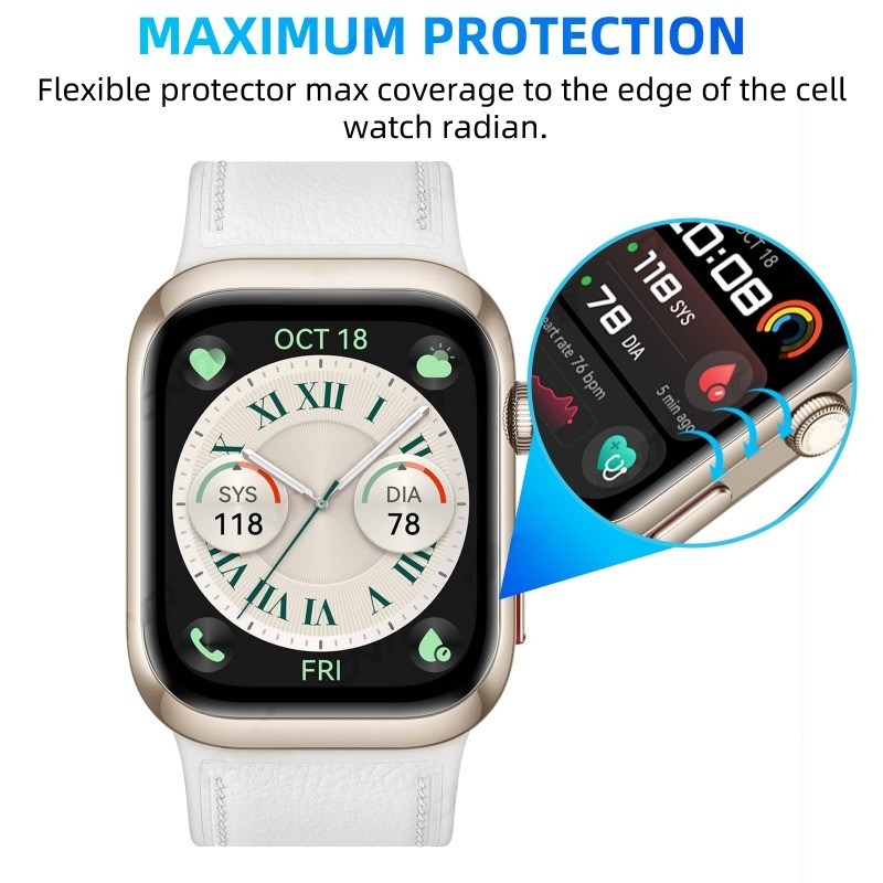TPU Soft Protective Film for H - đánh giá và giá Watch Face Protector