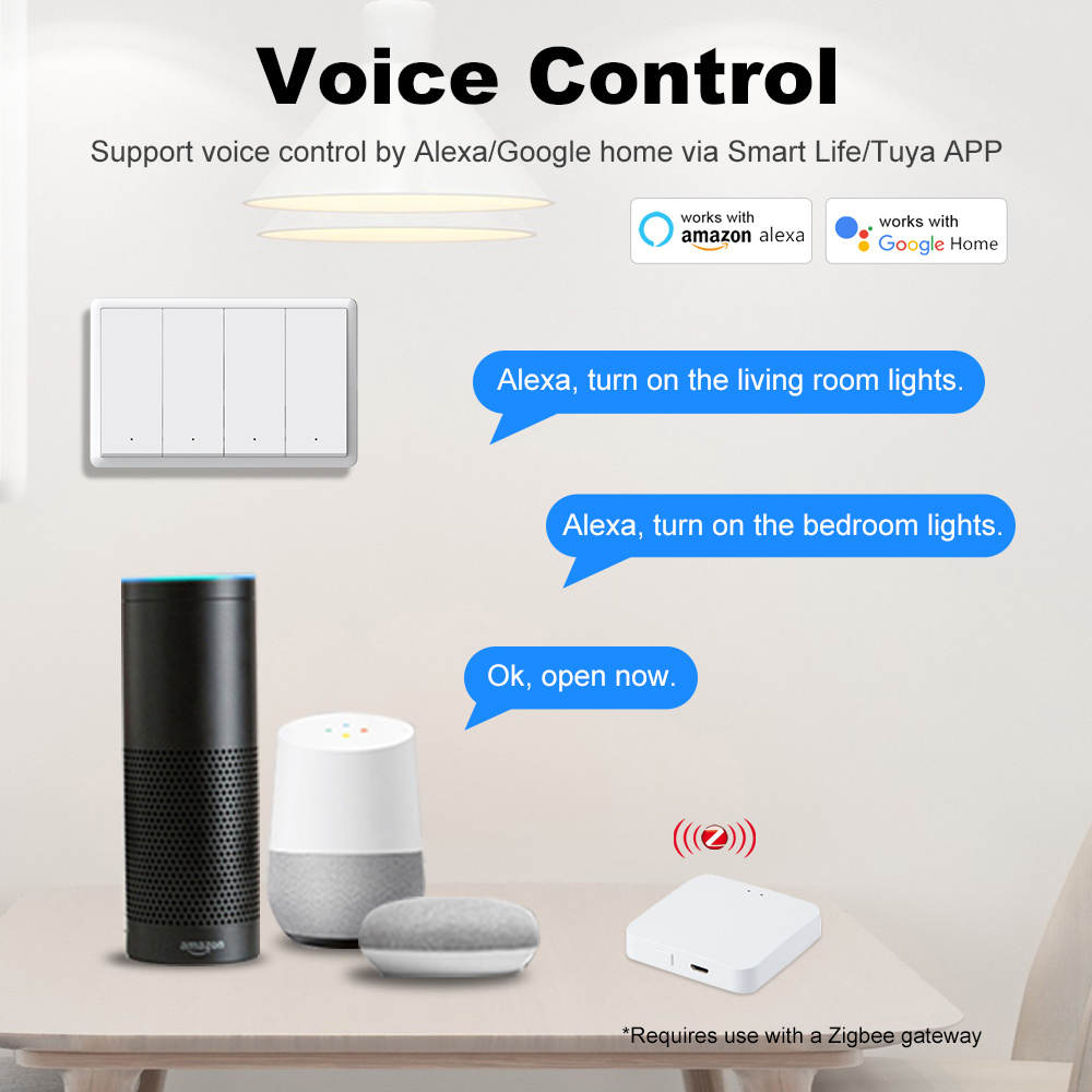 Manhot Smart zigbee Switch No  - đánh giá và giá Smart Accessories