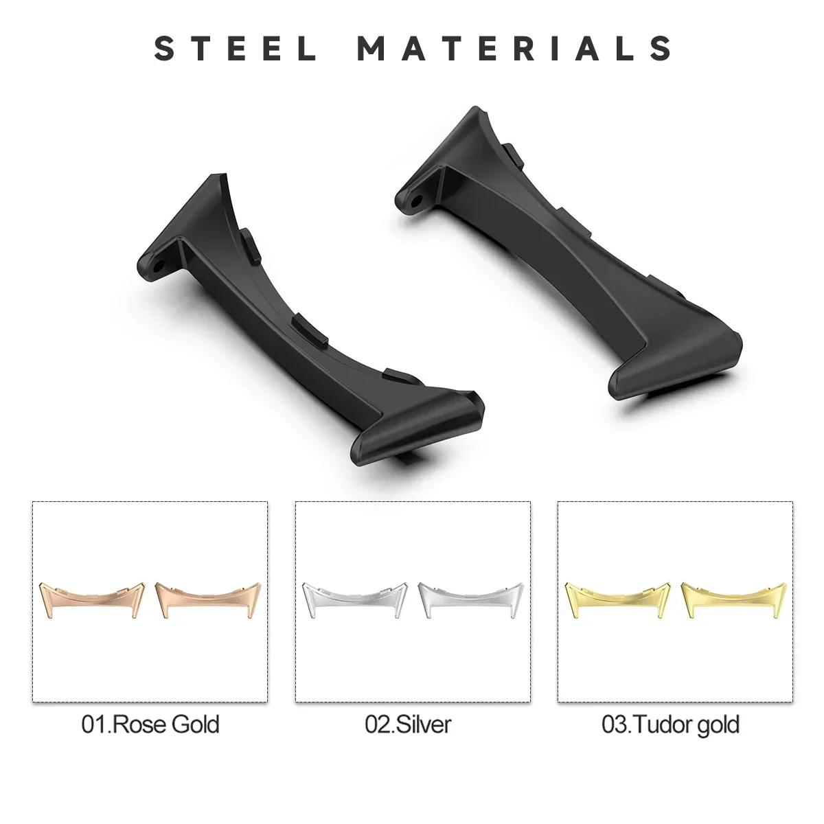 2pcs Watch Strap Connector Ada - đánh giá và giá Smartwatch Watch Accessories
