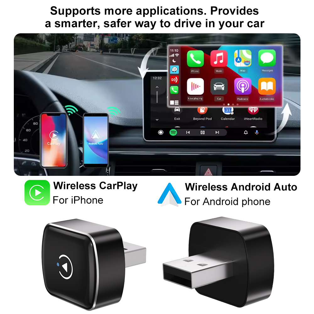 Flixivi 2in1 Wireless CarPlay  - đánh giá và giá Smartwatch Universal