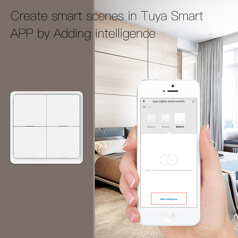 MOES ZigBee Wireless 12 Scene  - đánh giá và giá Smart Accessories