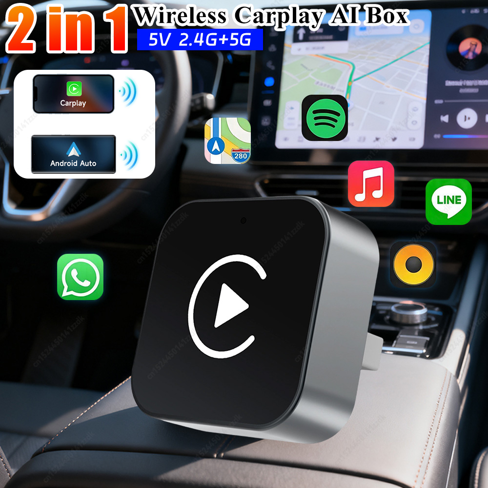 2-in-1 Wireless CarPlay & Andr - đánh giá và giá Smartwatch Universal