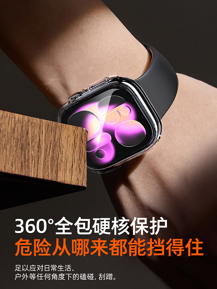 2pcs Tempered Glass Case For A - đánh giá và giá Apple Smartwatch Accessories