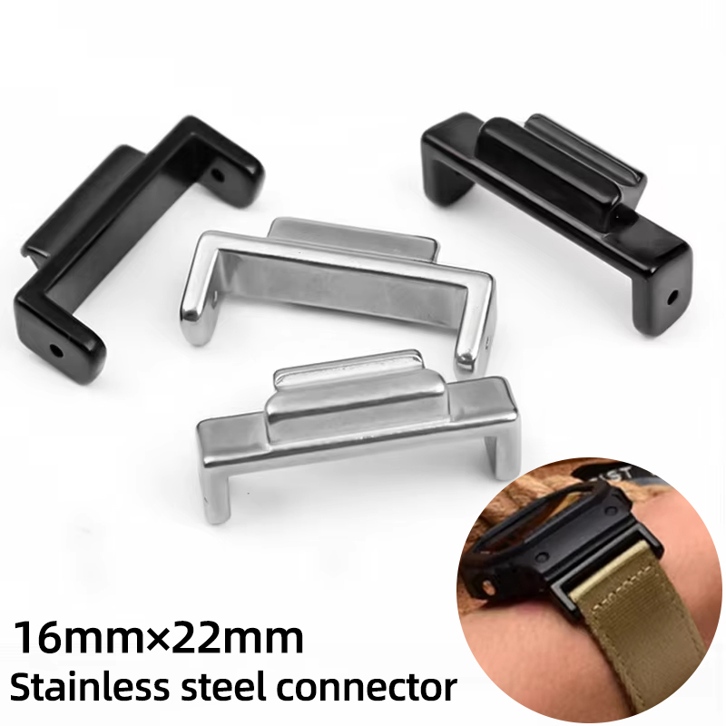 Stainless steel strap Connecto - đánh giá và giá Watch Band Connector