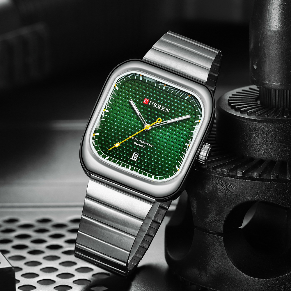 CURREN Fashion Square Men's Bu - đánh giá và giá Smartwatch Guess