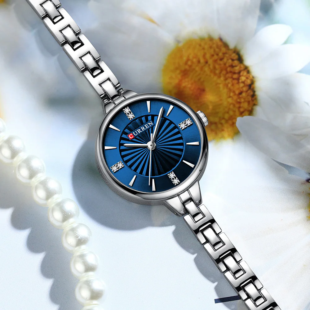 CURREN 9097 Women's Casual Qua - đánh giá và giá Smartwatch Guess