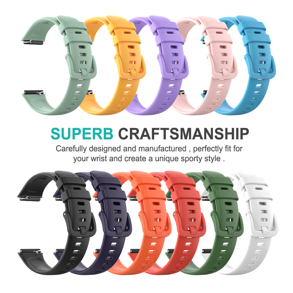 Soft Silicone Strap for Huawei - đánh giá và giá Silicone Band Replacement