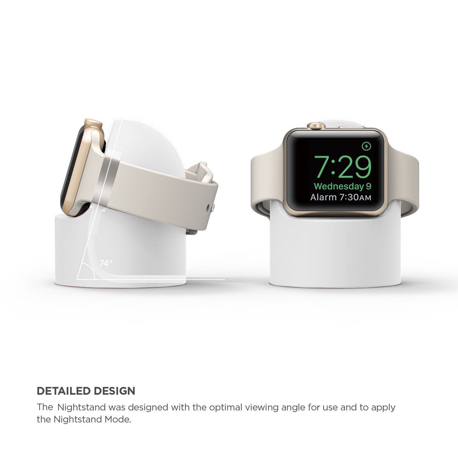 Silicone Charger Stand for App - đánh giá và giá Watch Charging Dock