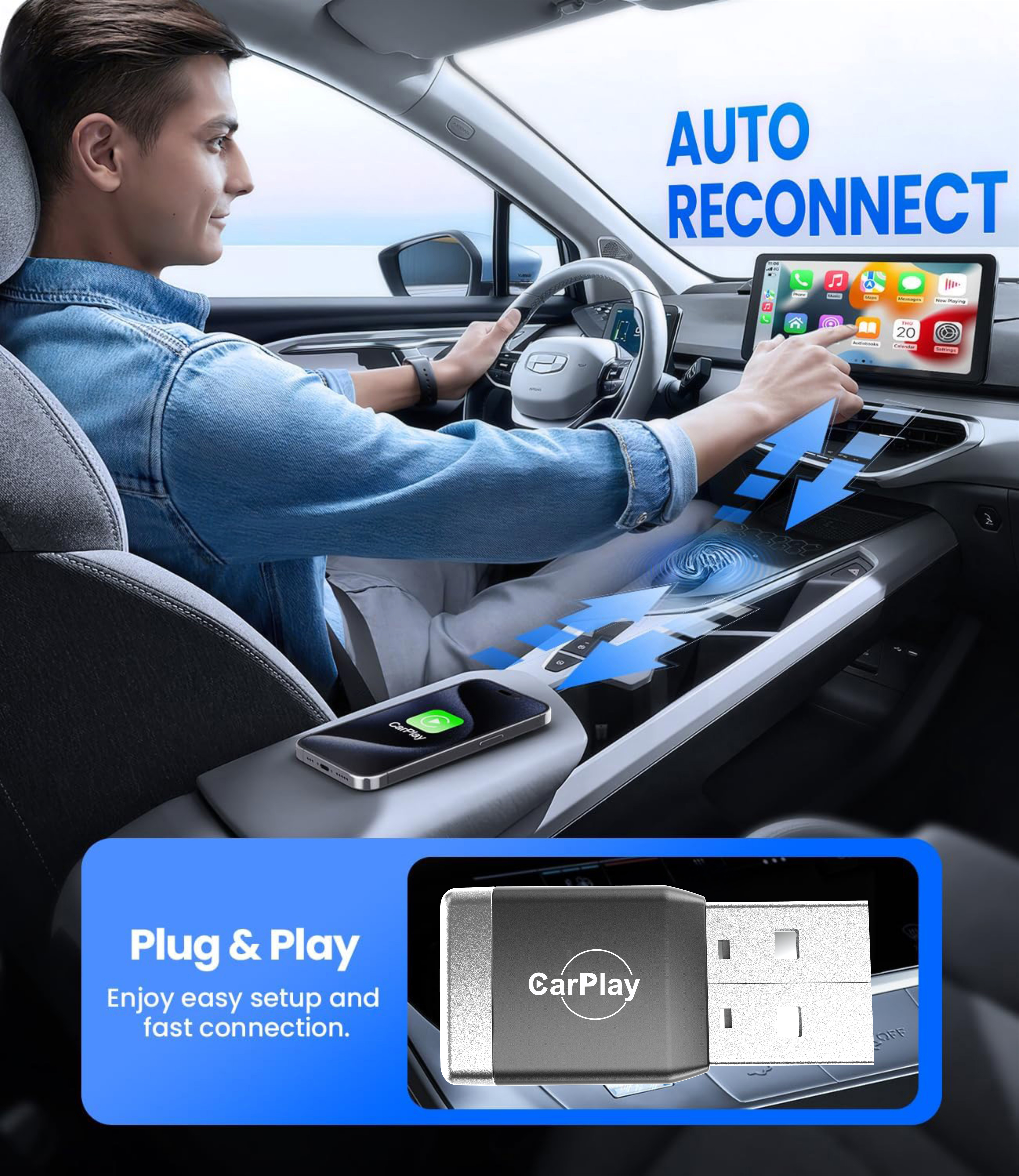 New Wireless CarPlay Android A - đánh giá và giá Smartwatch Universal