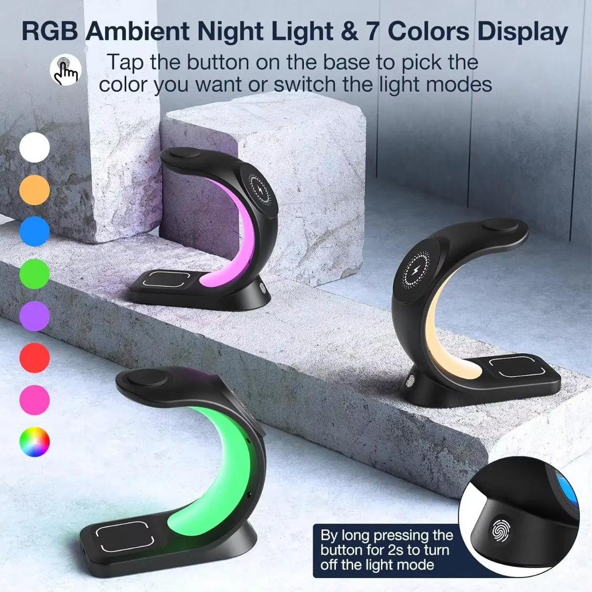 Magnetic Wireless Charger Touc - đánh giá và giá Smartwatch Touch