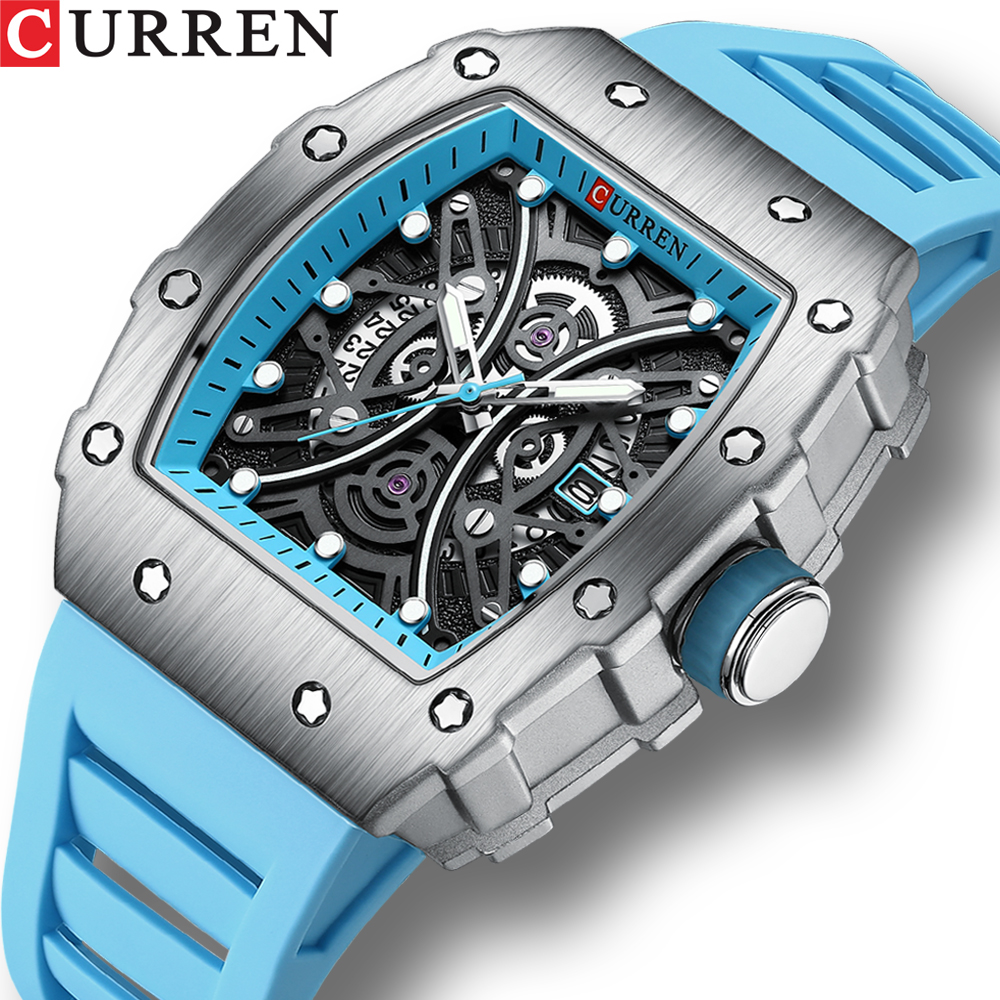 CURREN Men 3D Watch Top Brand  - đánh giá và giá Smartwatch Guess