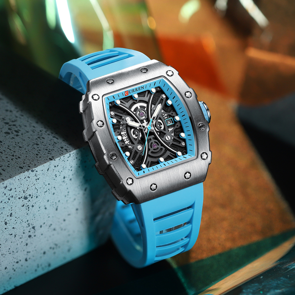 CURREN Men 3D Watch Top Brand  - đánh giá và giá Smartwatch Guess