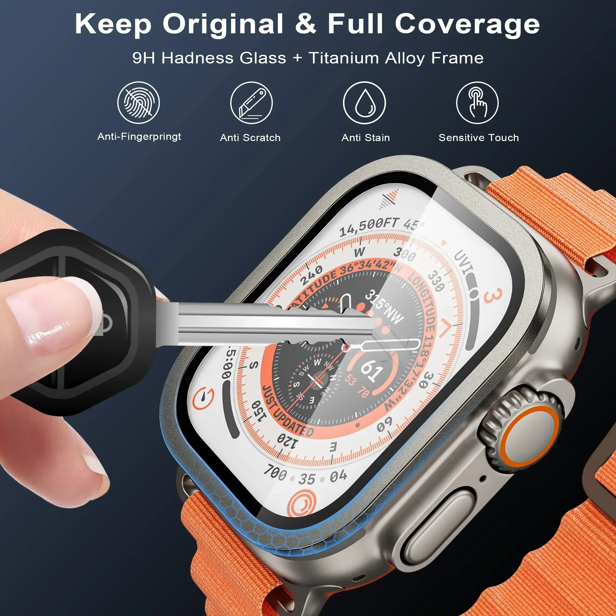 Tempered Glass For Apple Watch - đánh giá và giá Apple Smartwatch Accessories