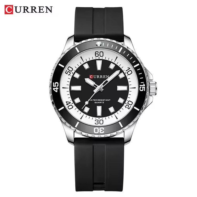 CURREN 8448 Men's Fashion Quar - đánh giá và giá Smartwatch Guess