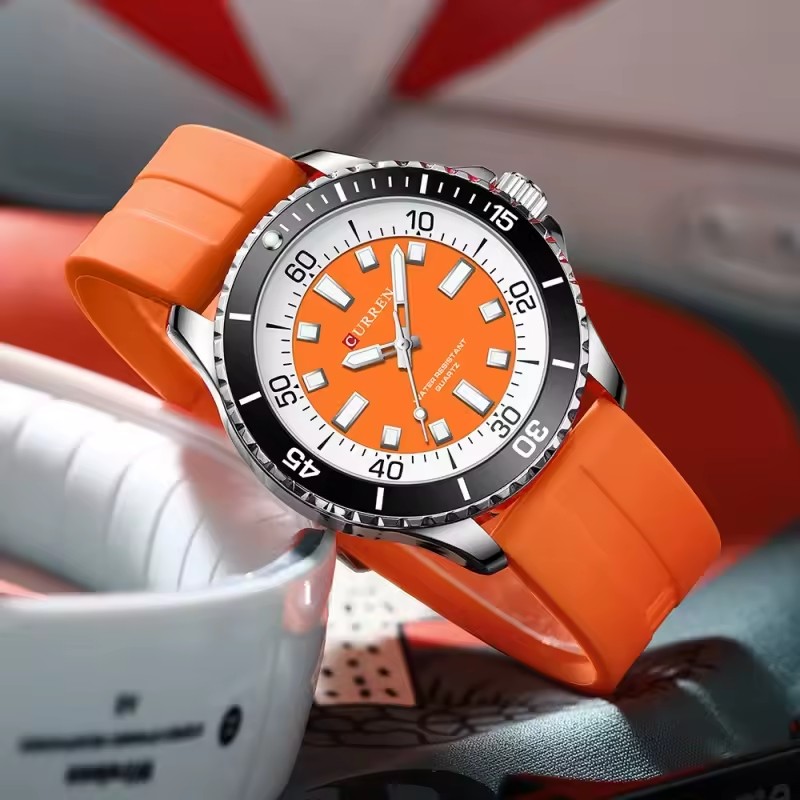 CURREN 8448 Men's Fashion Quar - đánh giá và giá Smartwatch Guess