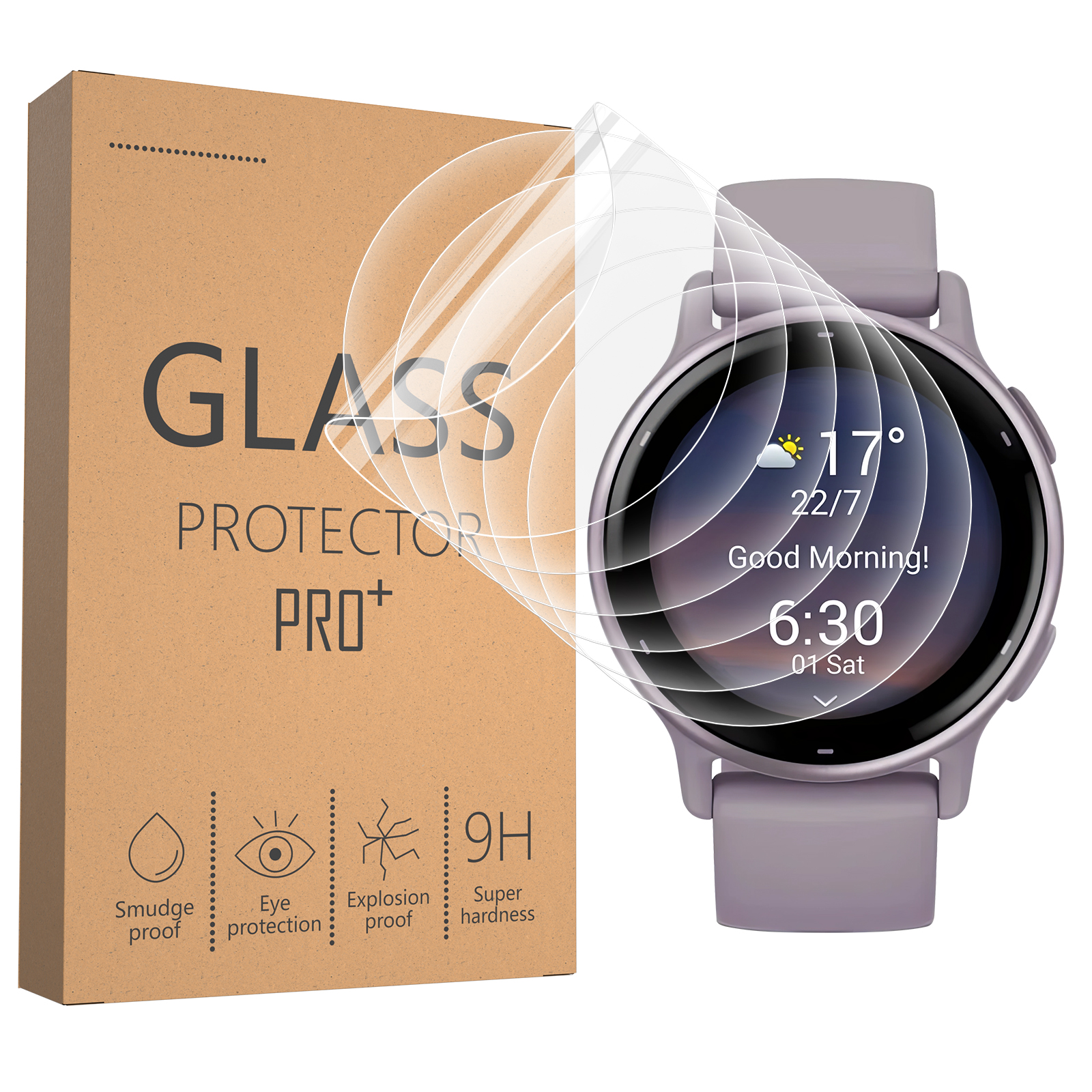 Soft Clear Protective Film For - đánh giá và giá Watch Face Protector