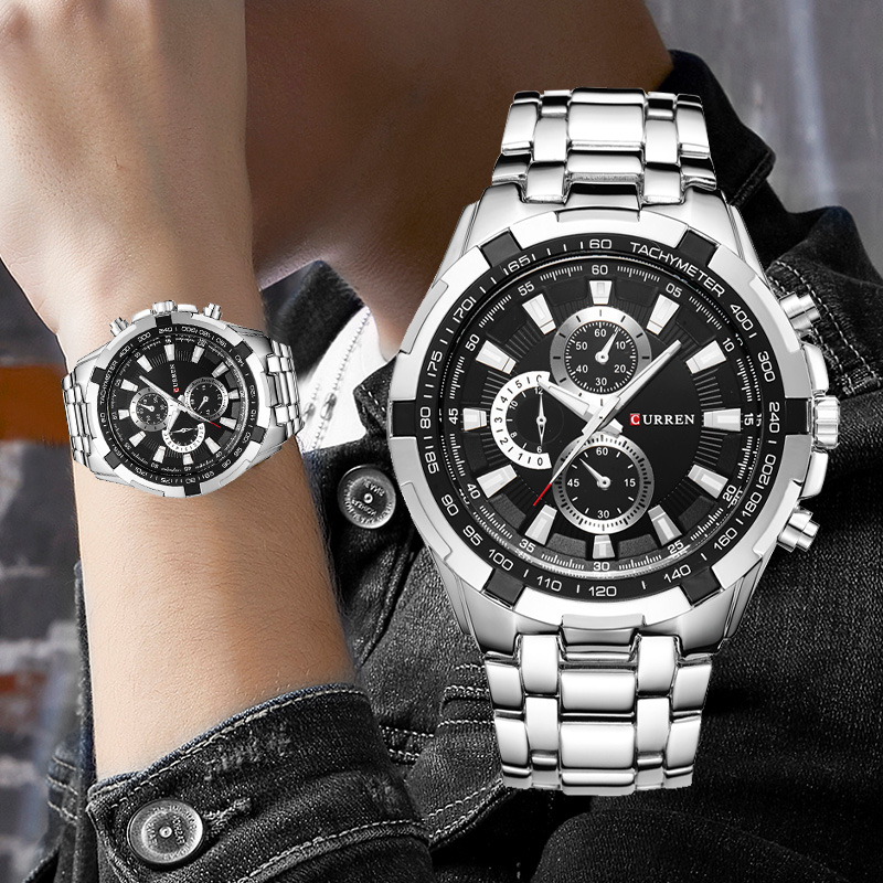 2022 CURREN Top Brand Quartz W - đánh giá và giá Smartwatch Guess