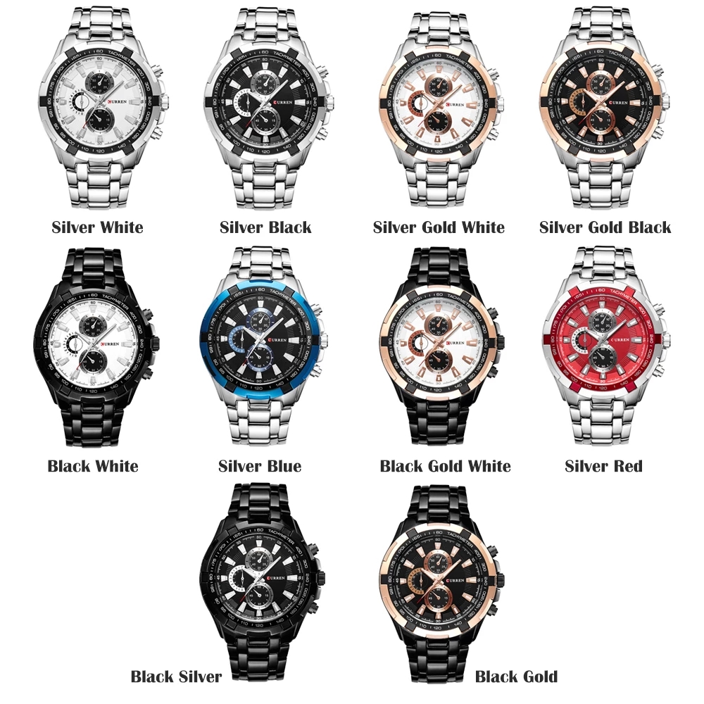2022 CURREN Top Brand Quartz W - đánh giá và giá Smartwatch Guess