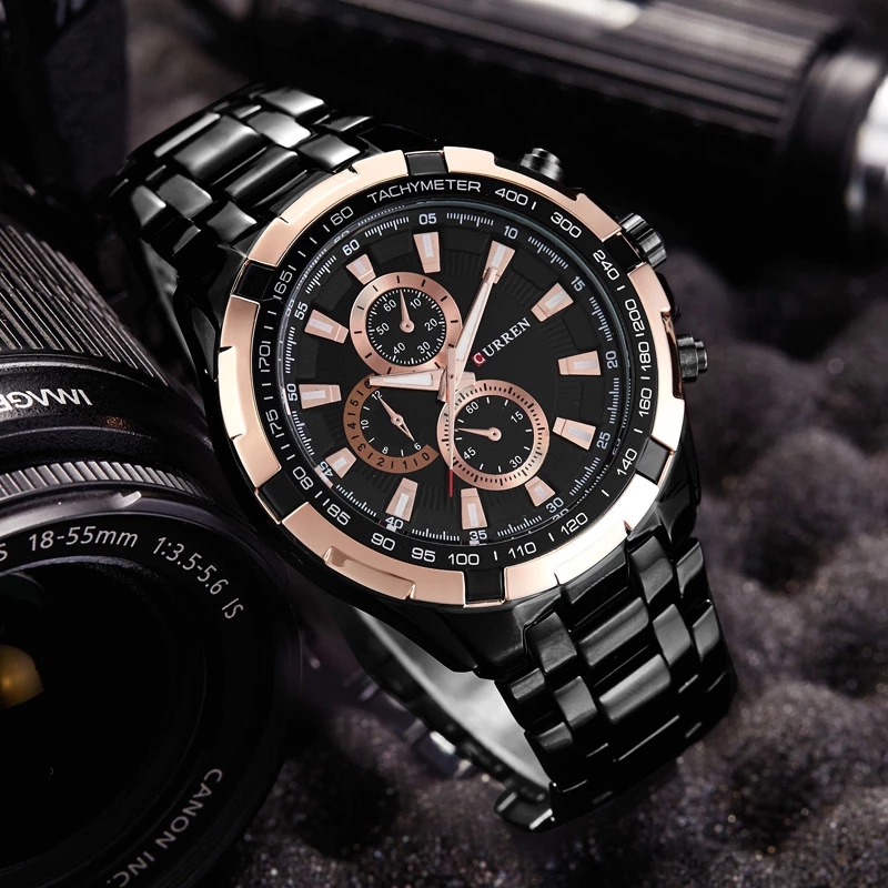 2022 CURREN Top Brand Quartz W - đánh giá và giá Smartwatch Guess