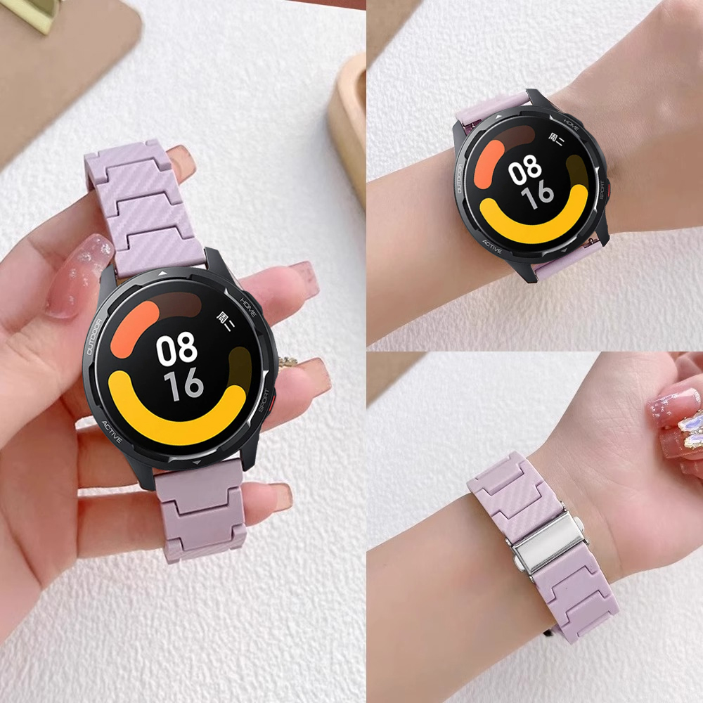 Carbon Fiber Strap For Xiaomi  - đánh giá và giá Xiaomi Smartwatch S4 Accessories