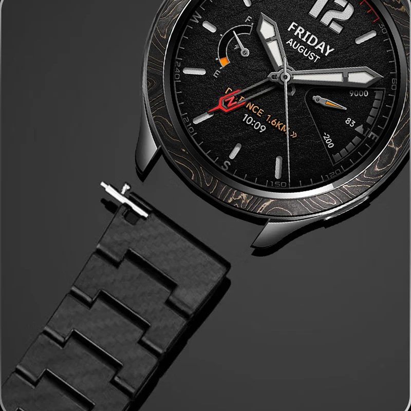 Carbon Fiber Strap For Xiaomi  - đánh giá và giá Xiaomi Smartwatch S4 Accessories