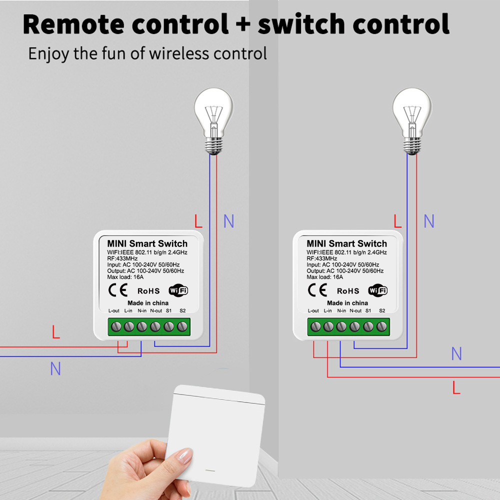 Tuya WiFi Smart Light Switch S - đánh giá và giá Smart Accessories