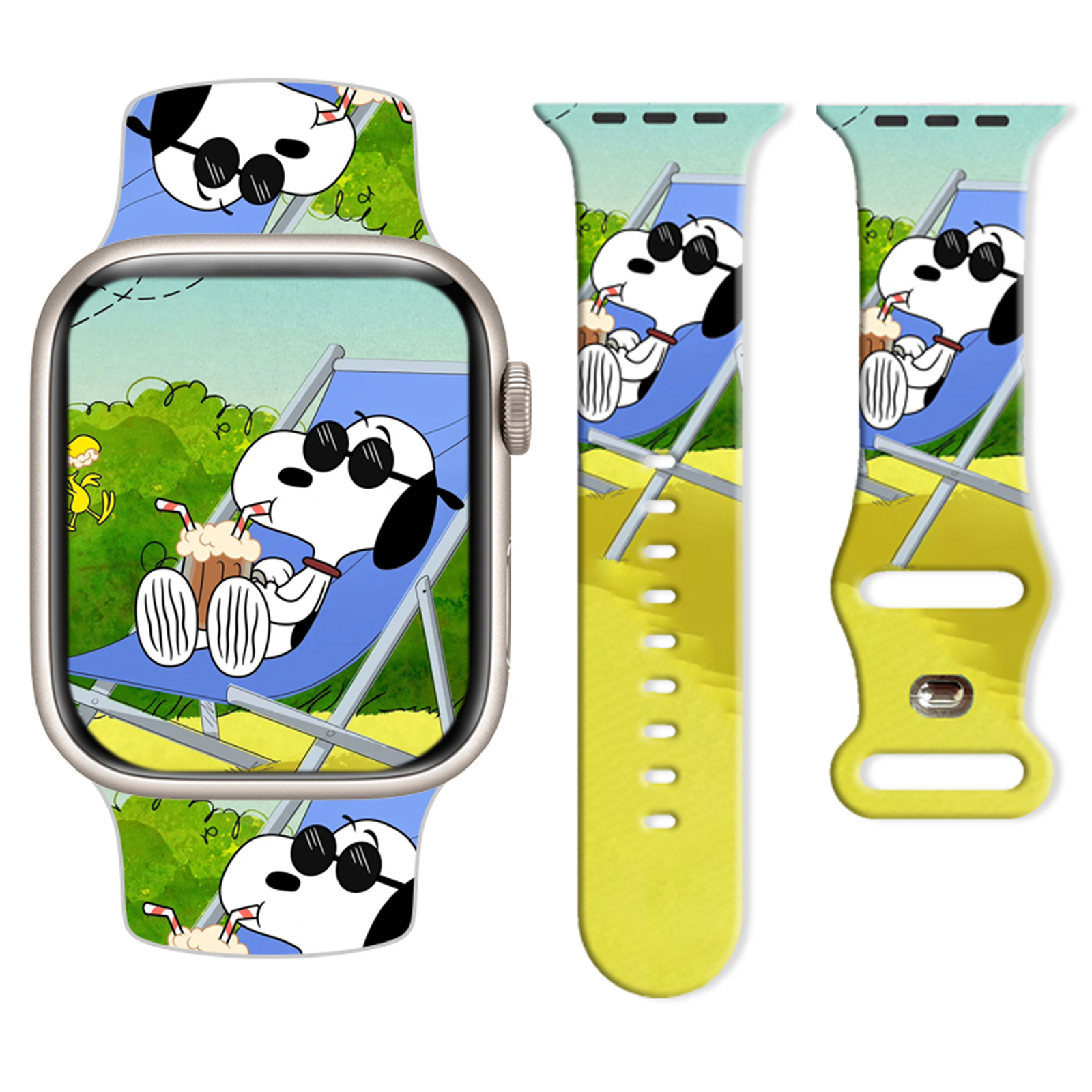 Beach Snoopy Printed Strap for - đánh giá và giá Sport Loop Strap