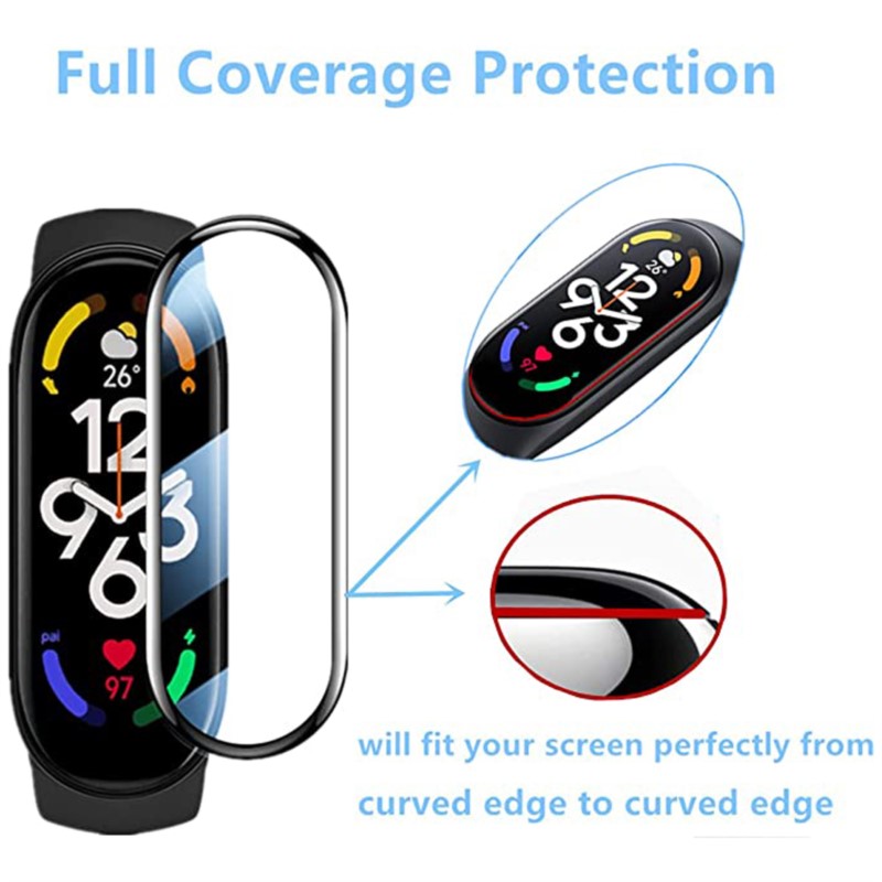 3D Full Screen Protector For X - đánh giá và giá Xiaomi Smartwatch Accessories