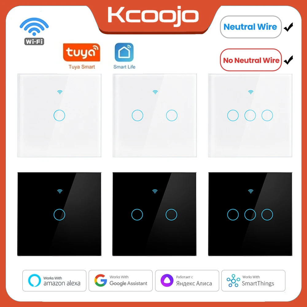 Tuya Wifi EU Smart Switches 1/ - đánh giá và giá Smart Accessories