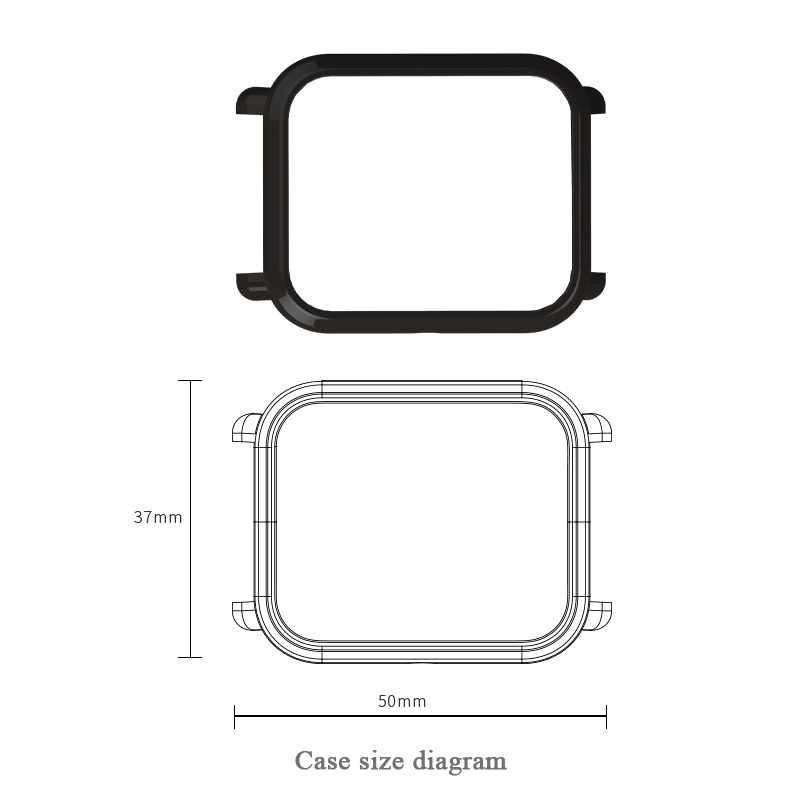 Case Cover for Amazfit Bip Ban - đánh giá và giá Silicone Band Replacement