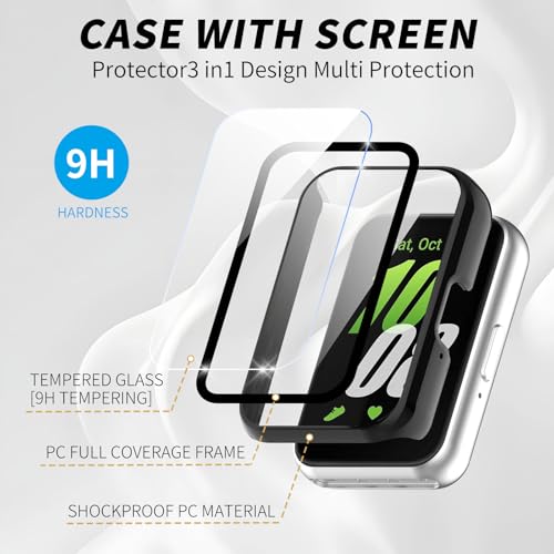 Glass+Case For Samsung Galaxy  - đánh giá và giá Samsung Smartwatch Accessories