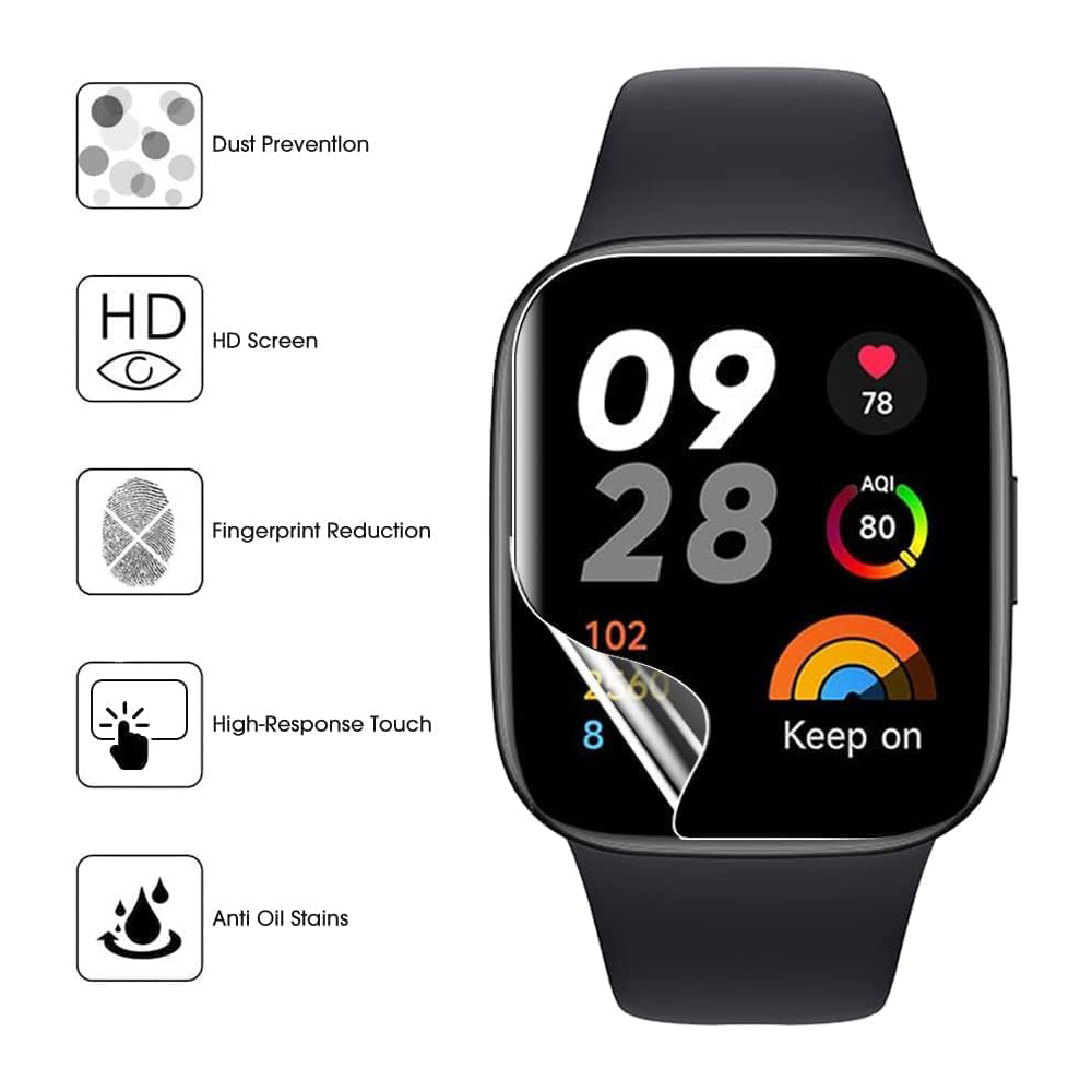 3/6pcs Hydrogel Protective Fil - đánh giá và giá Watch Face Protector