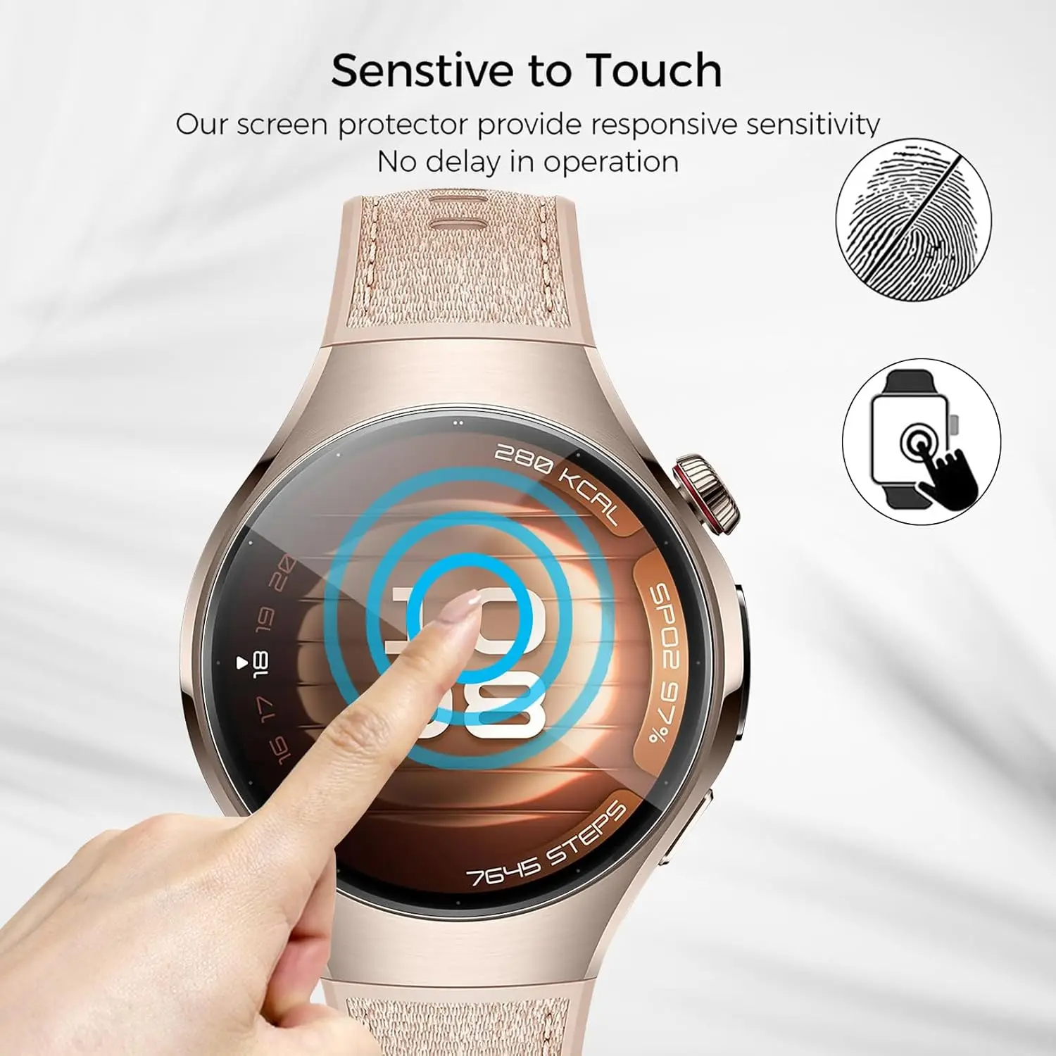 Hydrogel Film For Huawei Watch - đánh giá và giá Amazfit Smartwatch Accessories