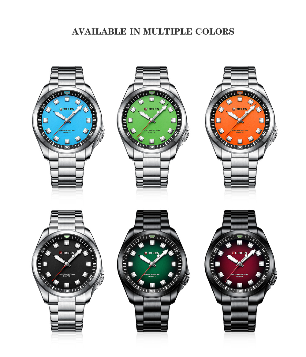 CURREN 8451 Fashion Men Watch  - đánh giá và giá Smartwatch Guess