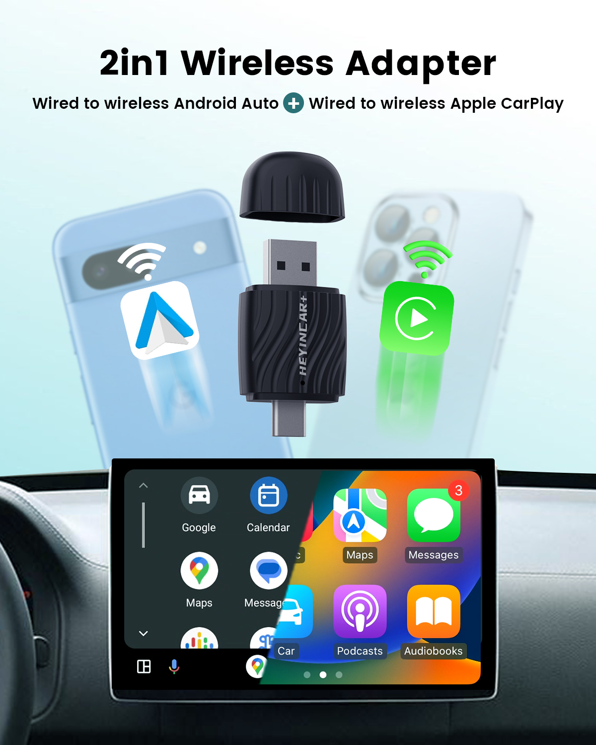 HEYINCAR 2 in 1 Interface Wire - đánh giá và giá Smartwatch Universal