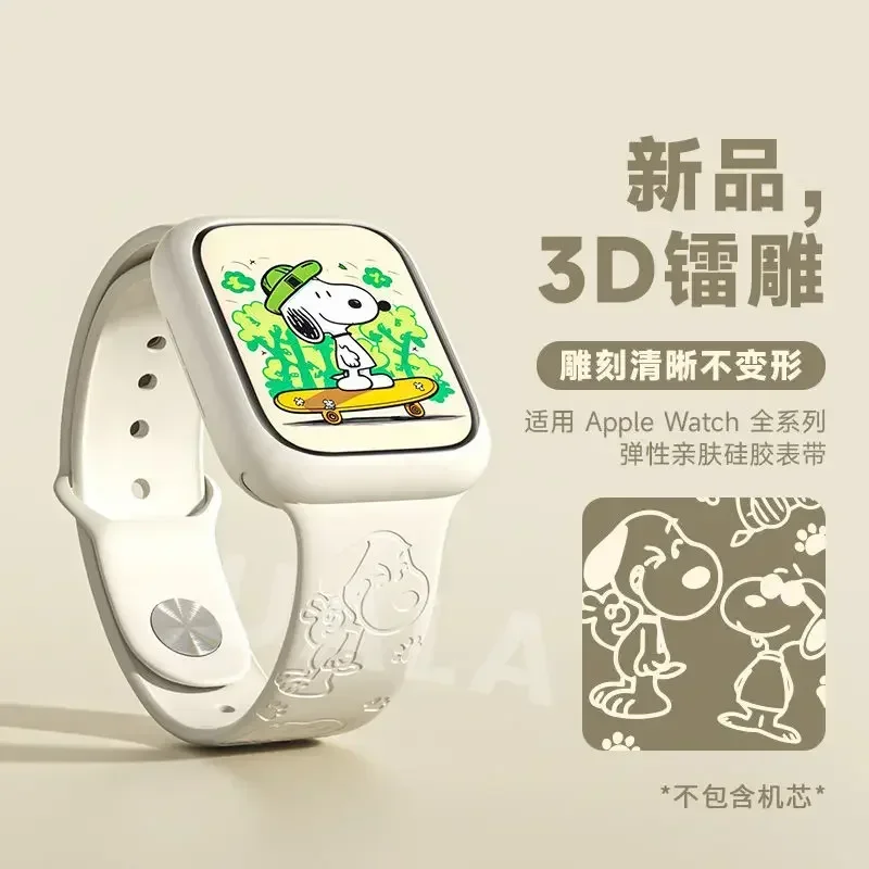 Snoopy iwatch8 watch with appl - đánh giá và giá Apple Smartwatch Accessories