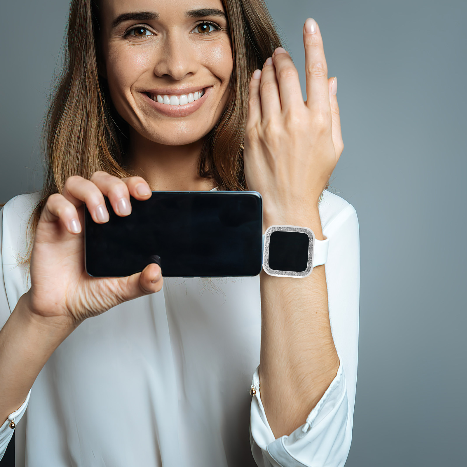 Diamond Protective Case Hollow - đánh giá và giá Smartwatch Watch Accessories