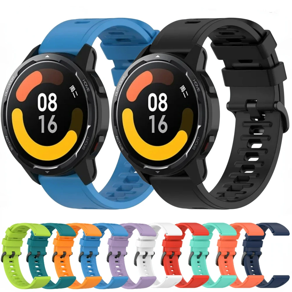 22mm Silicone Strap for Xiaomi - đánh giá và giá Xiaomi Smartwatch S4 Accessories