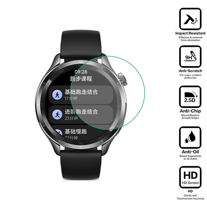 Smartwatch Hard Glass Clear Pr - đánh giá và giá Xiaomi Smartwatch S4 Accessories