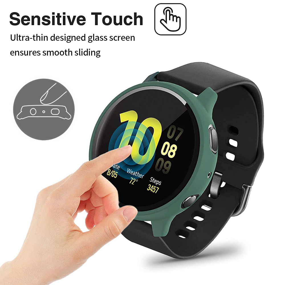 Case+Glass For Samsung Galaxy  - đánh giá và giá Samsung Smartwatch Accessories